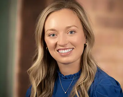 20250825EmmaWaskomPA_9383_al-web Portrait of Emma Waskom, PA-C.