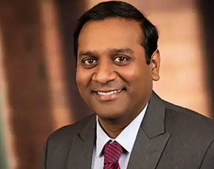 Vijaya Vudathaneni, MD, FACP portrait.