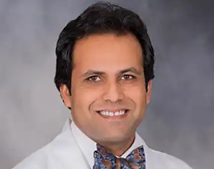 Khurram Nazir, MD portrait.