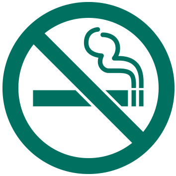 No smoking sign.