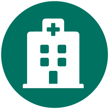 Hospital icon.