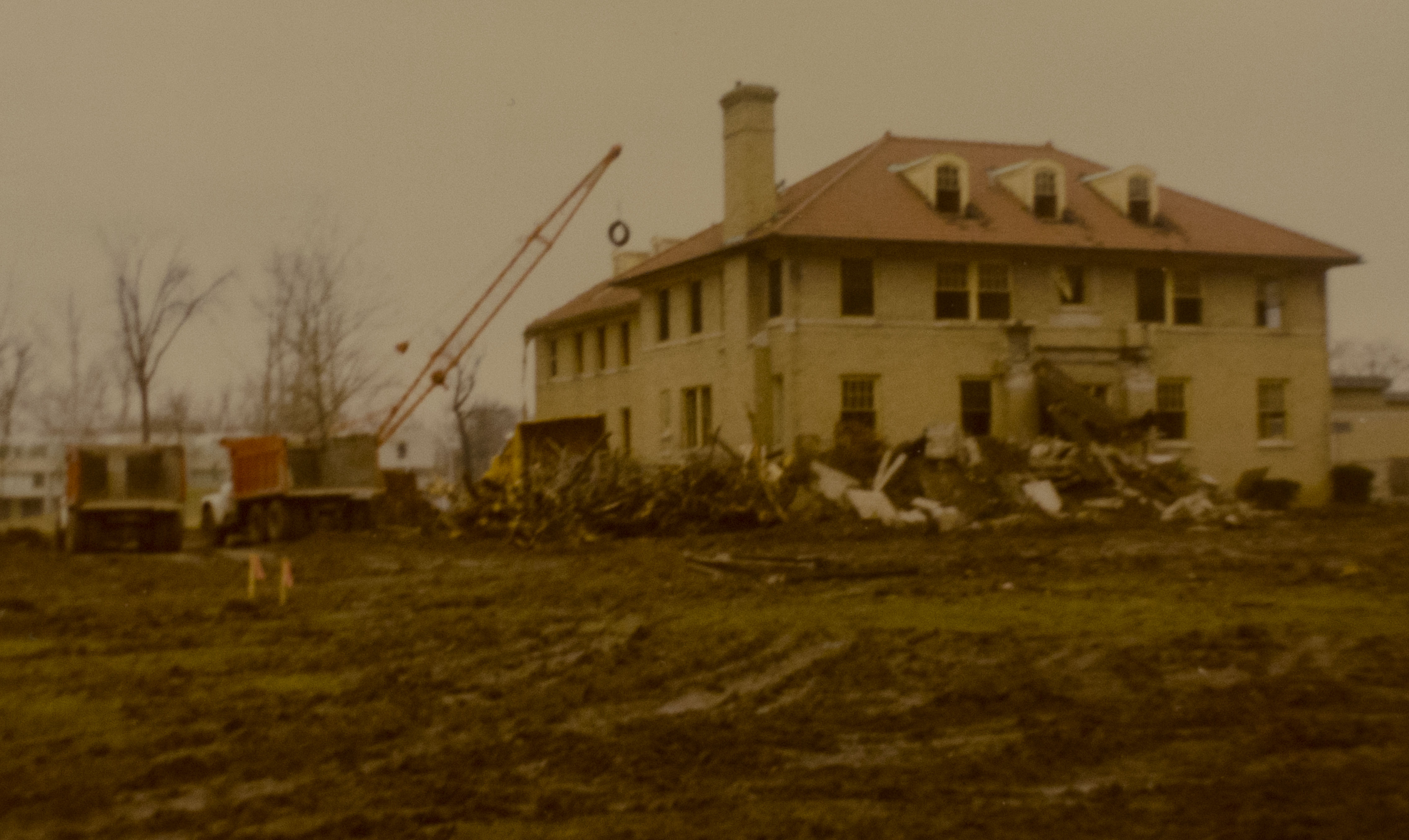 Kirkpatrick residence demolition 1