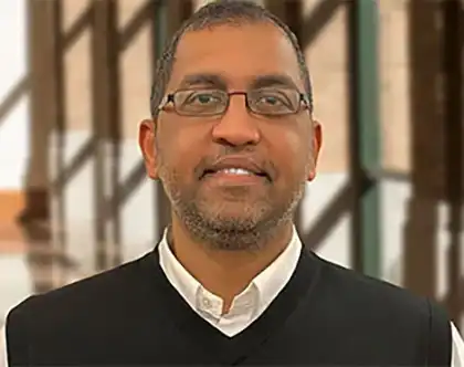 Abhishek Vedavalli, MD, MPH portrait.