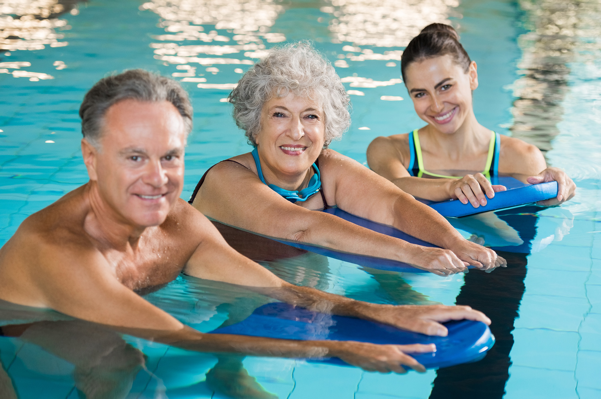 Aquatic physical therapy discount exercises